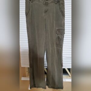 Coldwater Creek Dark Green River Fit Pants, Vintage